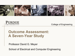 Assessment - College of Engineering