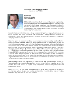 Brian Curtis - Concentric Power