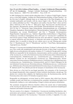 2016.Syllabus of Plant Families.