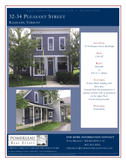 32-34 Pleasant Street Flyer_White Cap Industries.qxd