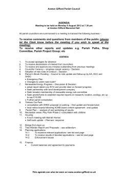 PC Agenda 08/2012