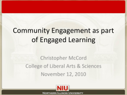 Presentation Title - Council of Colleges of Arts and Sciences