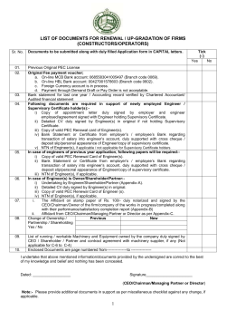 PAKISTAN ENGINEERING COUNCIL