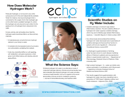 Scientific Studies on H2 Water Include: What the Science Says