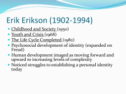 Erik Erikson (1902-1994)