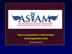 Anticoagulants anciens et nouveaux