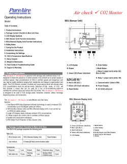 Air check CO2 Monitor - PureAire Monitoring Systems