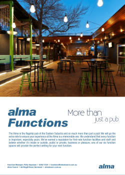 alma Functions
