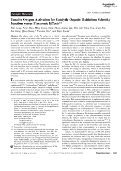 Tunable Oxygen Activation for Catalytic Organic Oxidation: Schottky