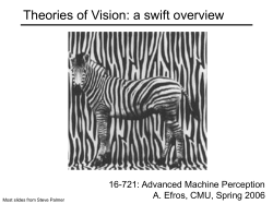 Perception ppt - People @ EECS at UC Berkeley