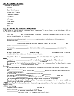 NC Final Exam Study Guide