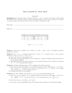 Problem score/max Problem score/max 1 / 10 3 / 10 2 / 10 4 / 10
