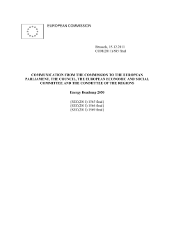 2. ASecure, Competitive and Decarbonised Energy System in 2050