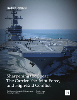 The Carrier, the Joint Force, and High-End Conflict