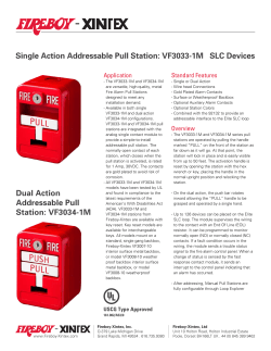 Single Action Addressable Pull Station - Fireboy