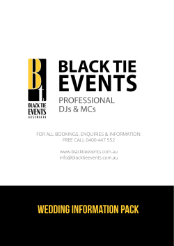 Black Tie Events