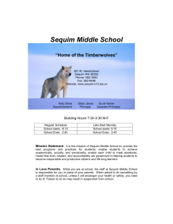 Sequim Middle School - Sequim School District