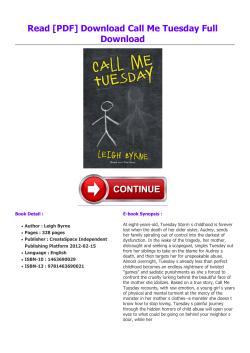 Read  Call Me Tuesday Full