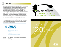 Energy Efficient Traffic Signals and Streetlights