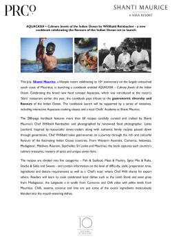Aquacasia Cookbook Launch