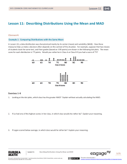 Lesson 11 - EngageNY