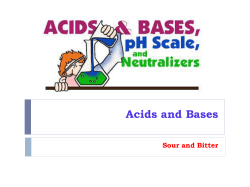 Acids and Bases