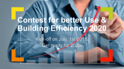 Contest presentation