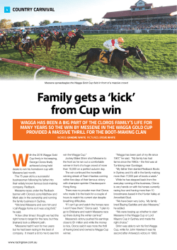 Family gets a `kick` from Cup win
