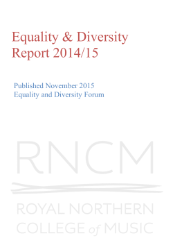 edsgp/05/02 equality and diversity annual report