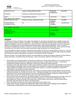 ministry of energy and mines