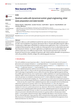 Quantum walks with dynamical control: graph engineering, initial