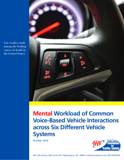 Mental Workload of Common Voice-Based Vehicle Interactions