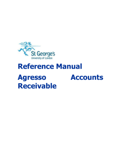 Accounts Receivable Overview