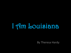 I am Louisiana