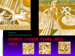 SEARCH Lesson Plans 2011-2012