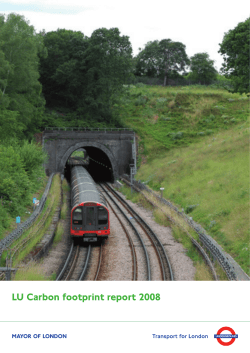 LU Carbon footprint report 2008