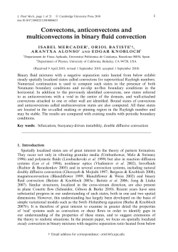 Convectons, anticonvectons and multiconvectons in binary fluid