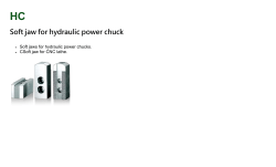 Soft jaw for draw down power chuck