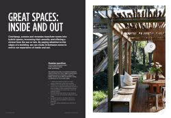 Overhangs, screens and verandas transform rooms into hybrid