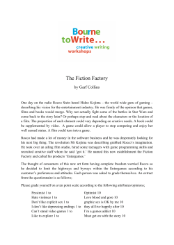 The Fiction Factory by Garf Collins