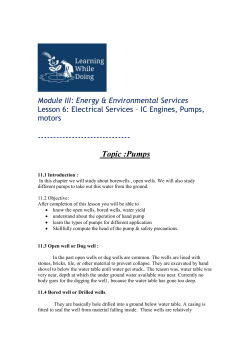 Hand Pump - Learning While Doing