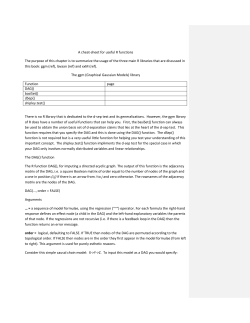 An R cheatsheet for ggm and lavaan