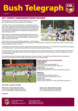 2017 country championships round two wrap