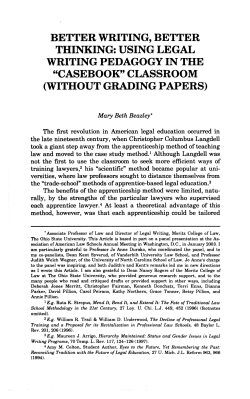 better writing, better thinking