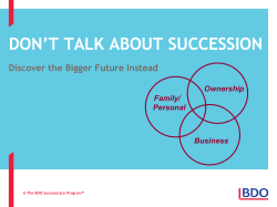 Don`t Talk About Succession - The Penmaens