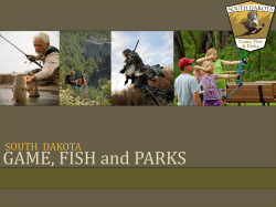 GAME, FISH and PARKS - Pickerel Lake Conservancy