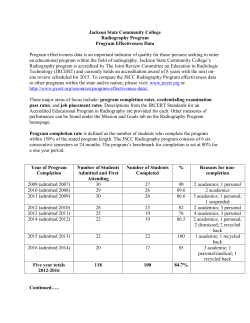 Program Effectiveness - Jackson State Community College