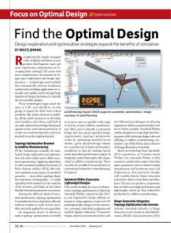 Find the Optimal Design