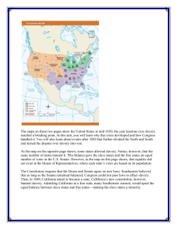 The maps on these two pages show the United States in mid