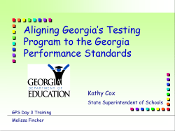 Testing Information